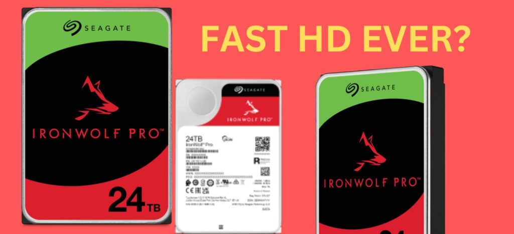 Seagate IronWolf Pro CMR Hard Drives